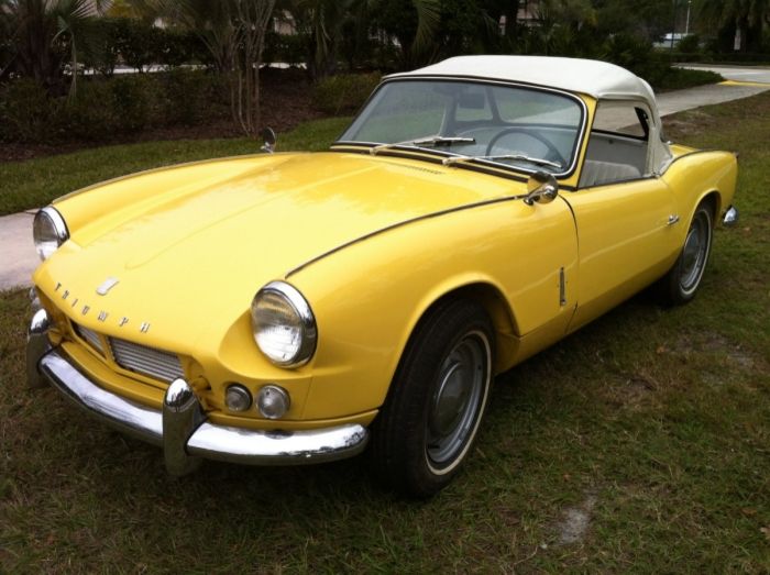 Triumph spitfire 1964 mk1 cars vintage classic old momentcar