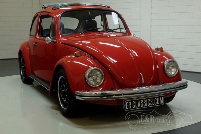 Beetle restored nicely