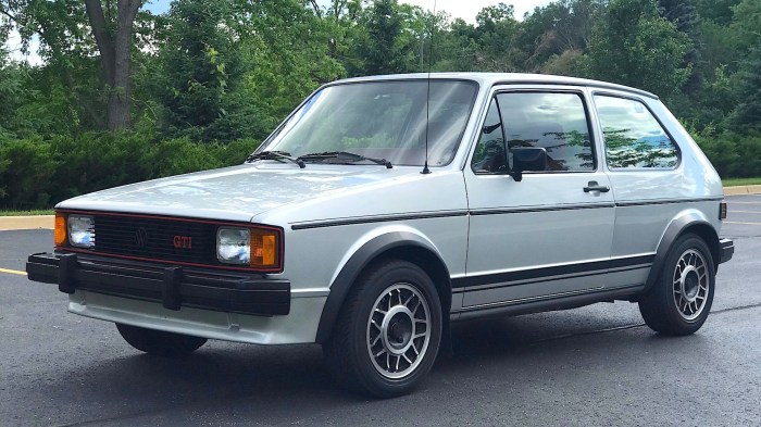 Rabbit volkswagen 1984 gti condition great original white