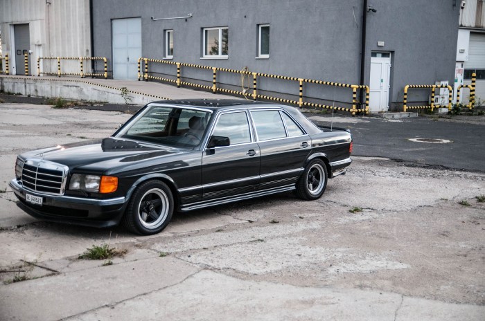 Mercedes 1985 500sel benz reserve sale bat