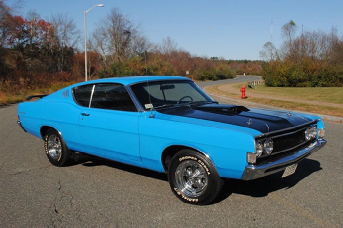 1968 fairlane ford coupe 500 hardtop 2dr cyl sale 2bbl